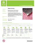 EPD Transparency Brief: EcoTouch Flame Spread 25 Insulation
