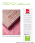 Environmental Product Declaration: EcoTouch® Kraft-Faced Insulation