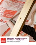 High Performance Conditioned Attic Installation Instructions