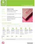 EPD Transparency Brief: EcoTouch® Kraft-faced Insulation
