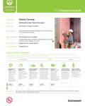 EPD Transparency Brief: EcoTouch® Unfaced Insulation